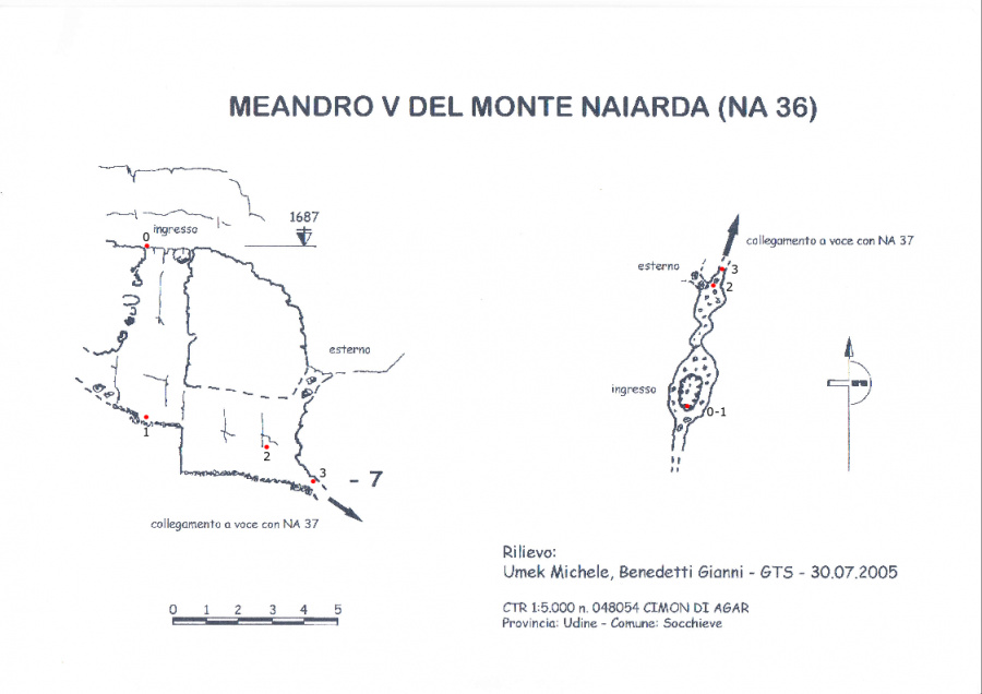 Meandro 5 del Monte Naiarda