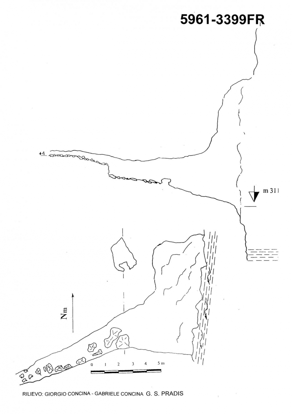 Risorgiva 5° nella Valle del Torrente Arzino