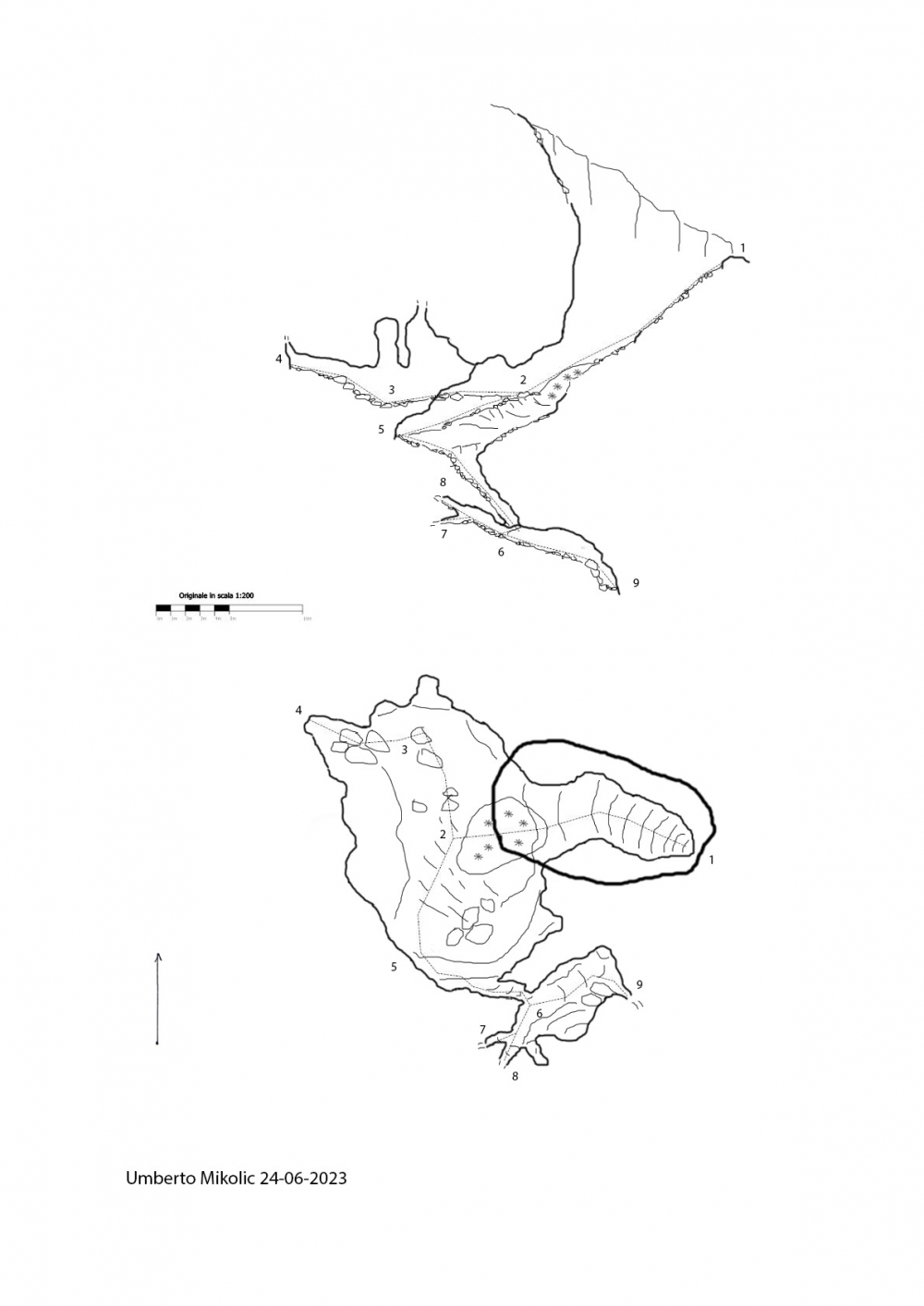 Caverna glaciale a N del Livinal delle Cialderie