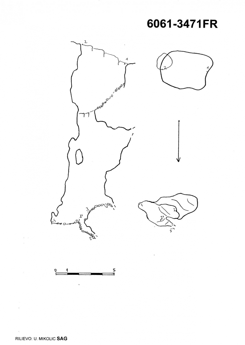 Pozzo 3° sotto la Mulattiera Prevala-Poviz