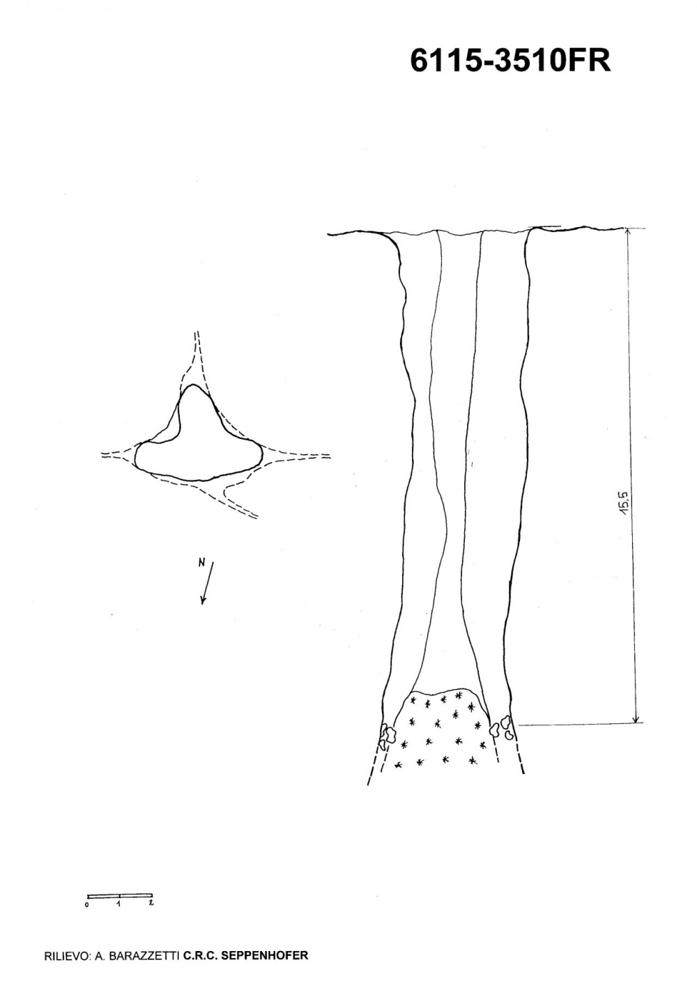 Pozzetto ad E del Comici