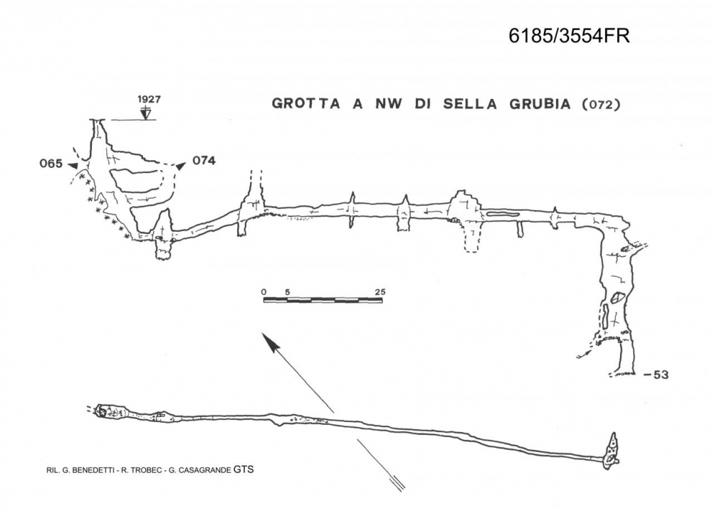 Grotta a NW di Sella Grubia
