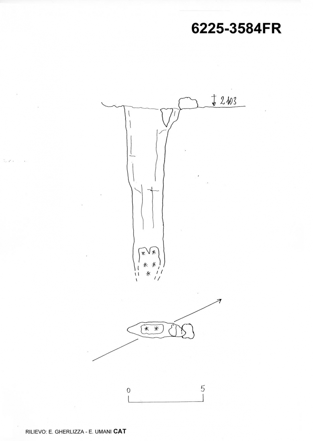 Pozzo 3° sotto il Sentiero 632