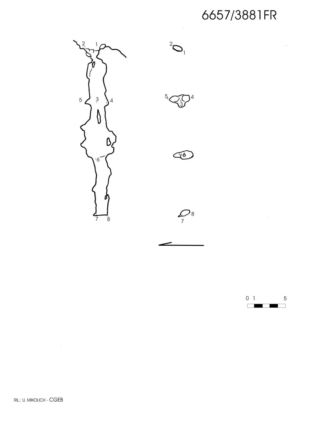 Pozzo 4° del Pianoro a NW del Bila Pec