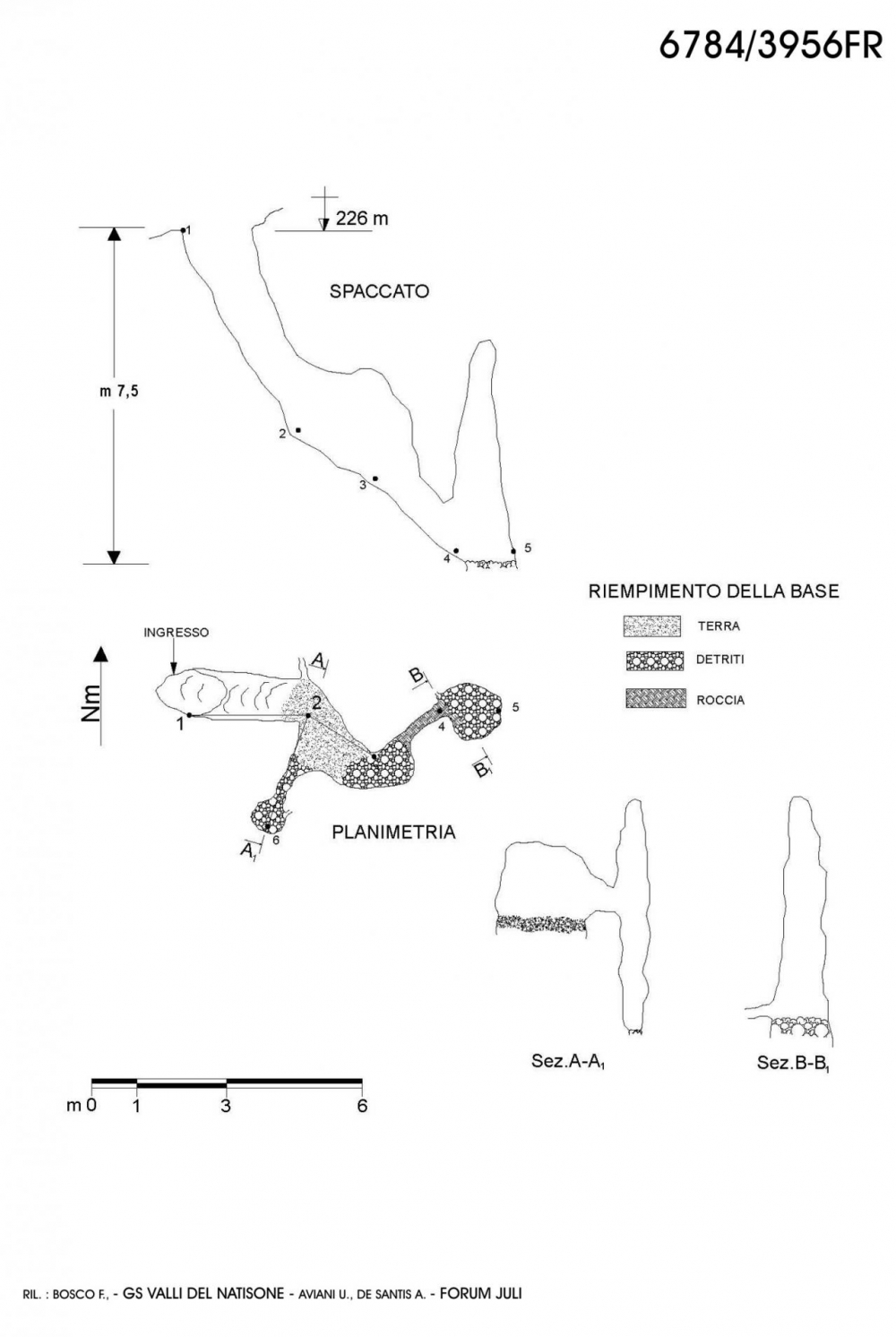 Pozzetto 1 ad E della Voragine dietro il Carso