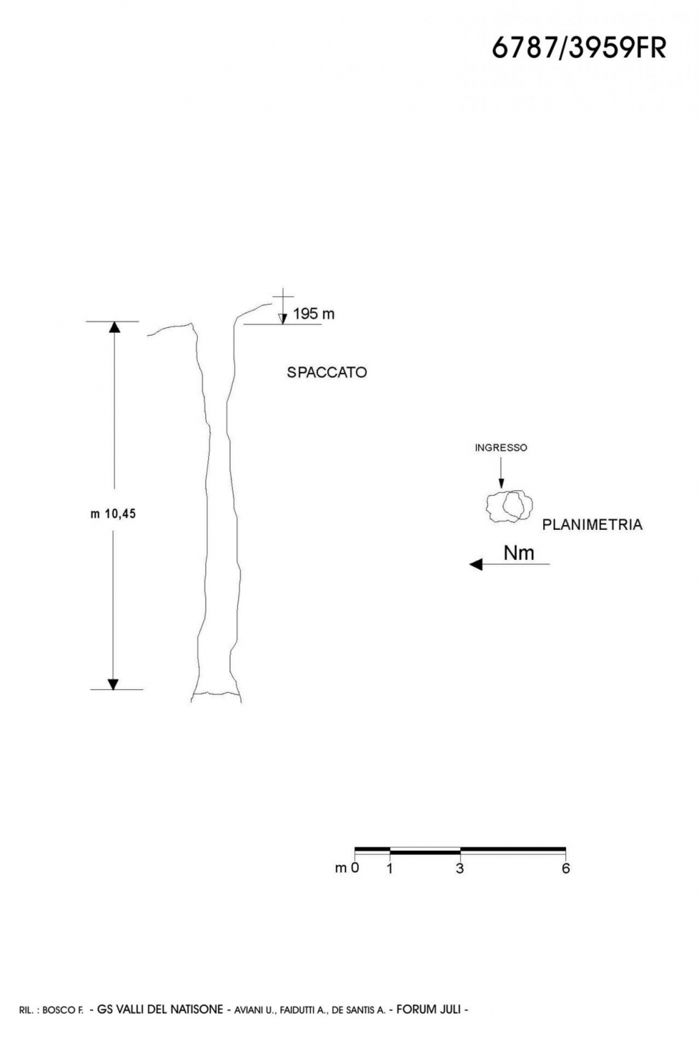 Pozzo 4 ad E della Voragine presso il Carso