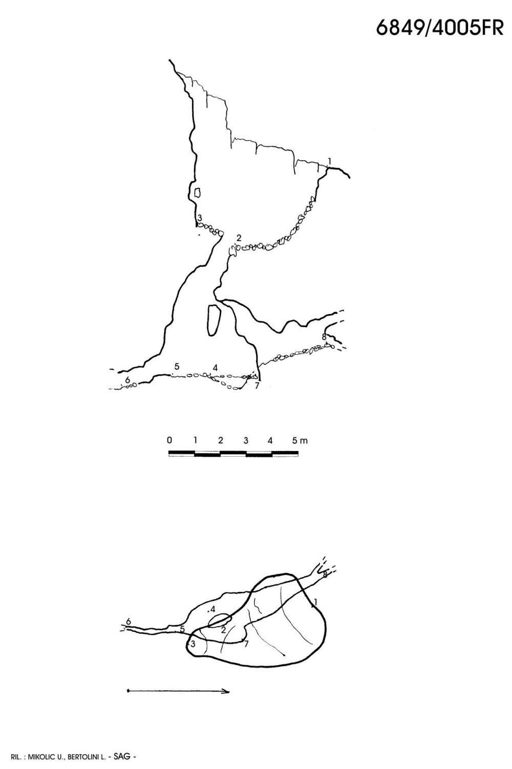Grotticella a NW di Sella Leupa