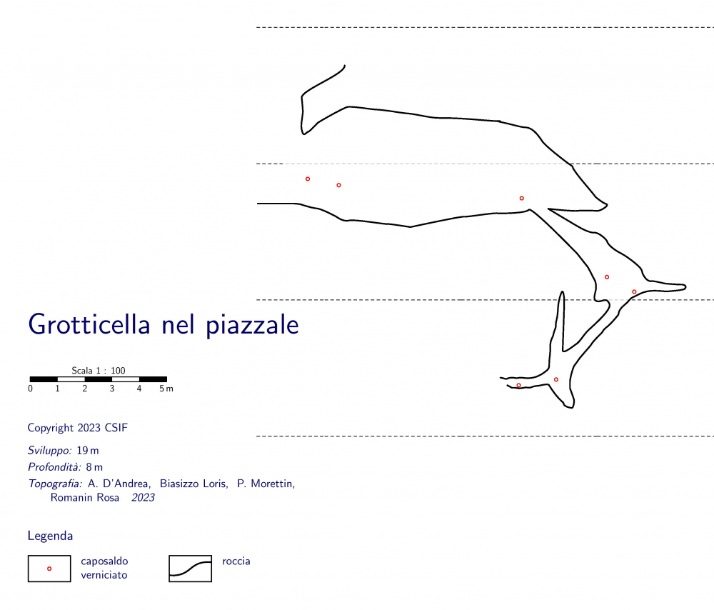 Grotticella nel piazzale