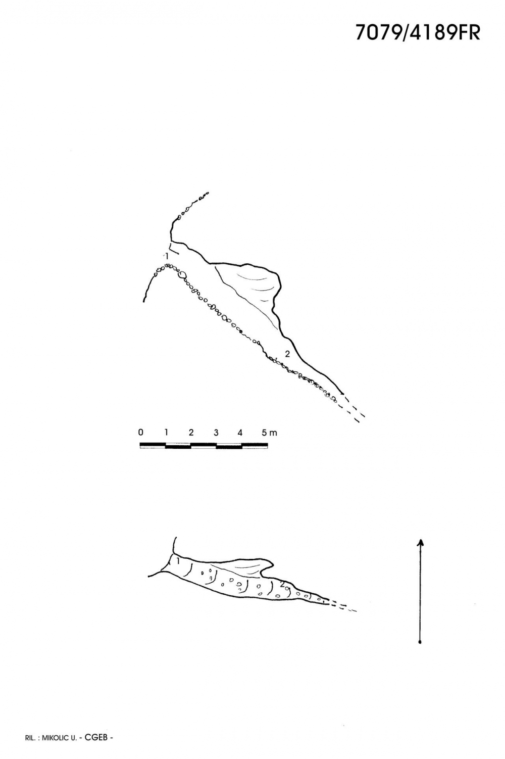 Buco a SW del Campanile di Villaco