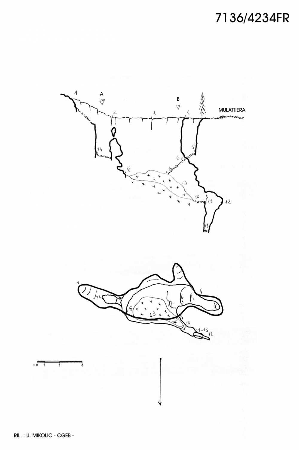 Voraginetta presso la Mulattiera del Poviz