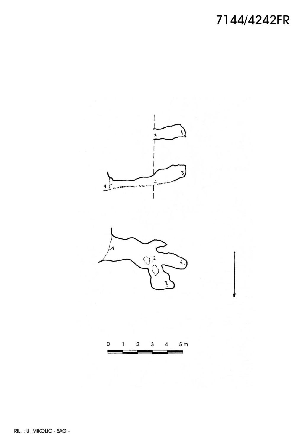 Cavernetta ad E del Curtissons