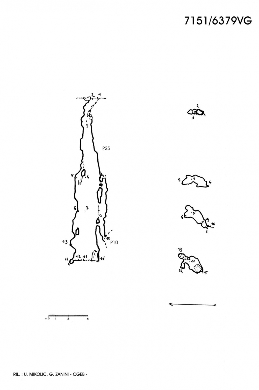 Pozzo presso la Cava Java di Rupingrande