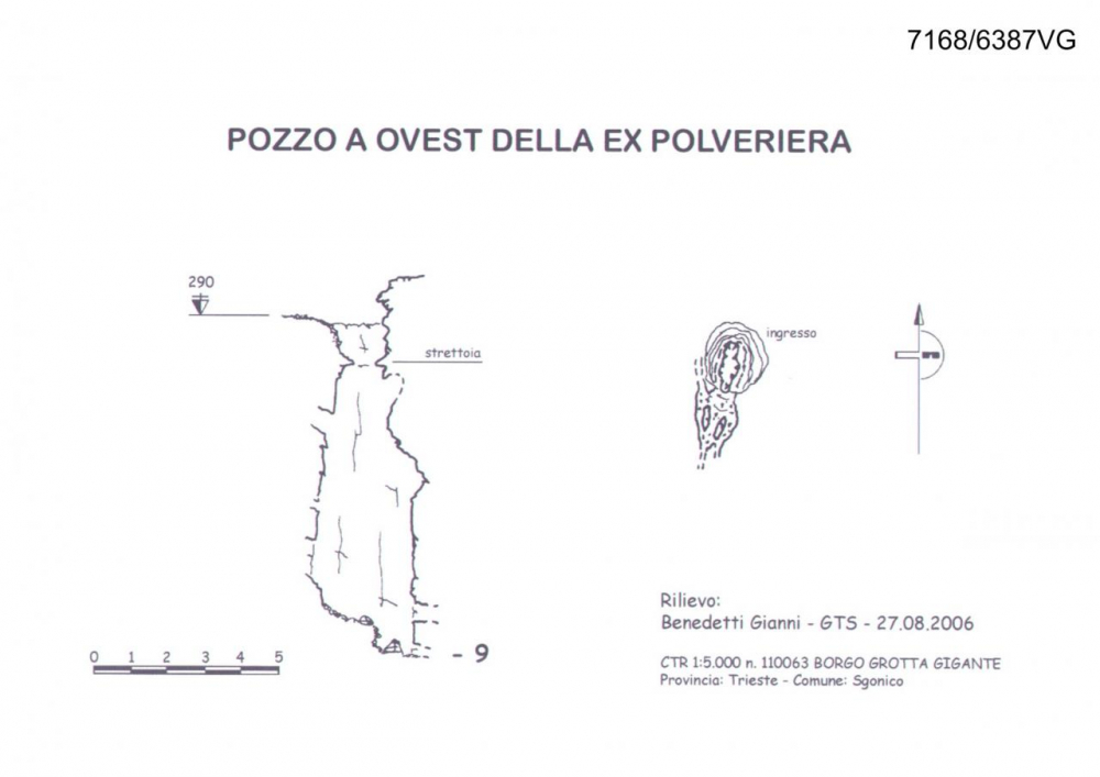 Pozzo a W dell'Ex Polveriera