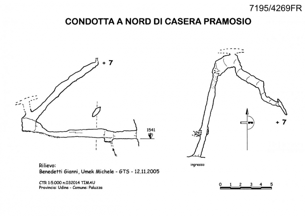 Condotta a N della Casera Pramosio