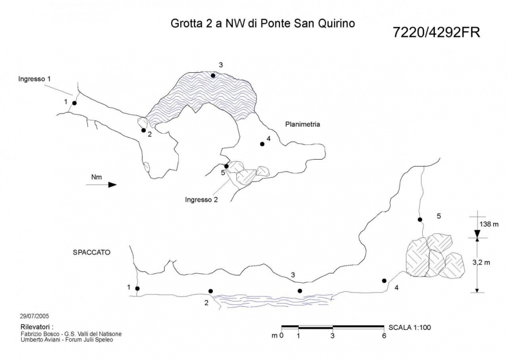 Grotta 2 a NW di Ponte San Quirino