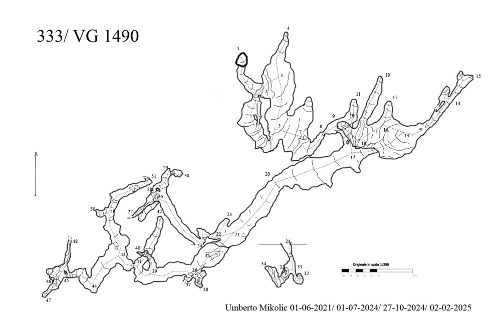 Grotta a SW della Stazione ferroviaria di Aurisina