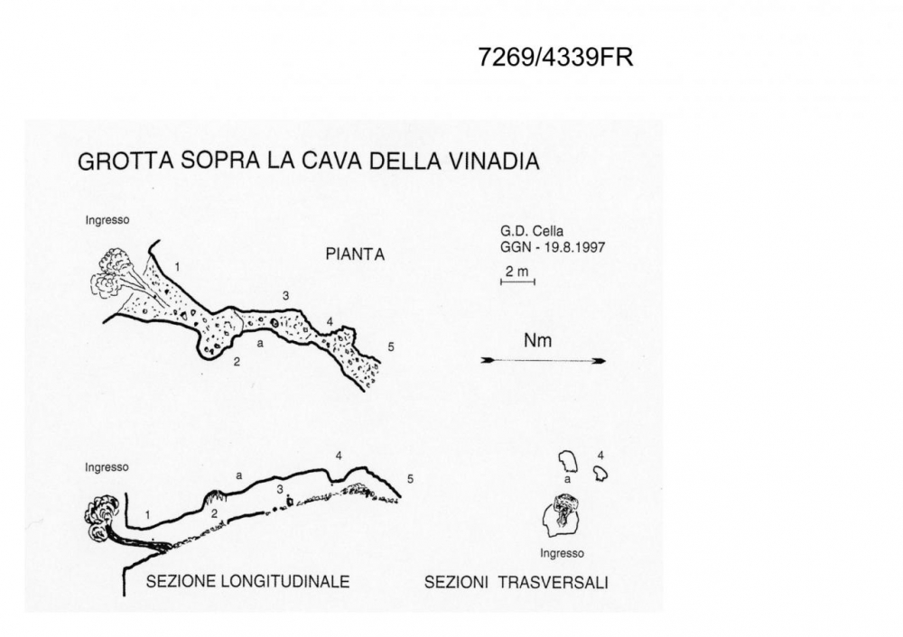 Grotta sopra la Cava della Vinadia