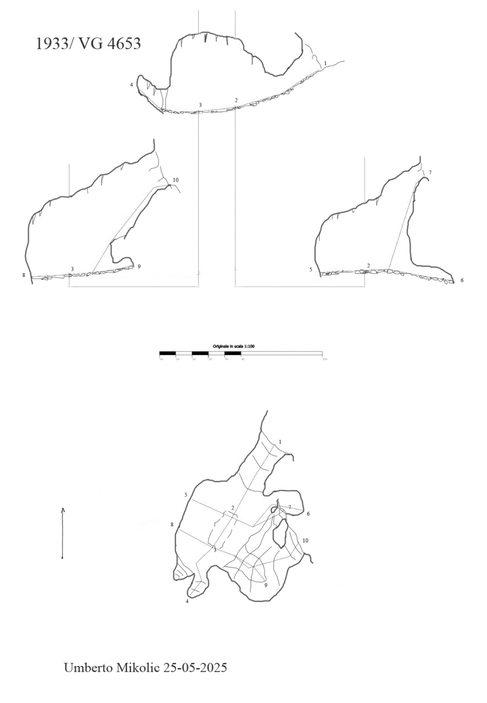 Caverna ad E del Casello diroccato di Fernetti