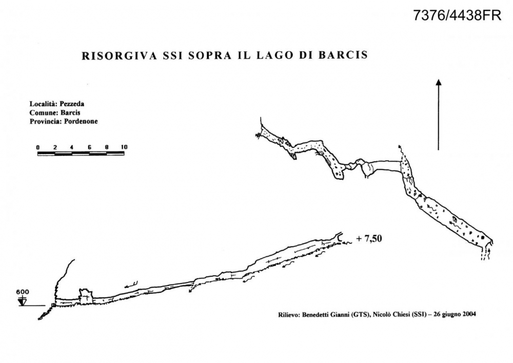 Risorgiva SSI sopra il Lago di Barcis