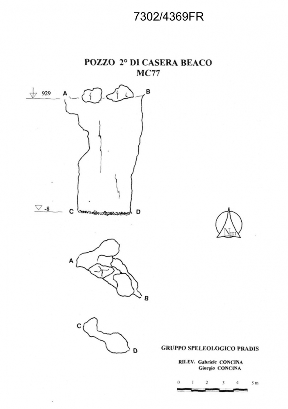 Pozzo 2 di Casera Beaco