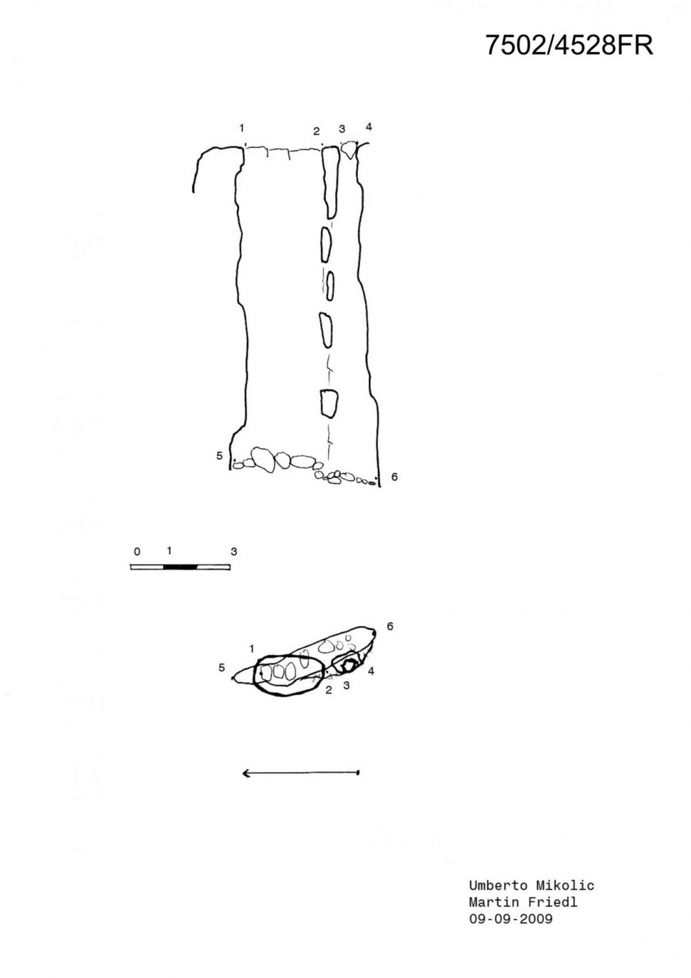 Pozzo 4 ad E di Cima Mogenza Piccola