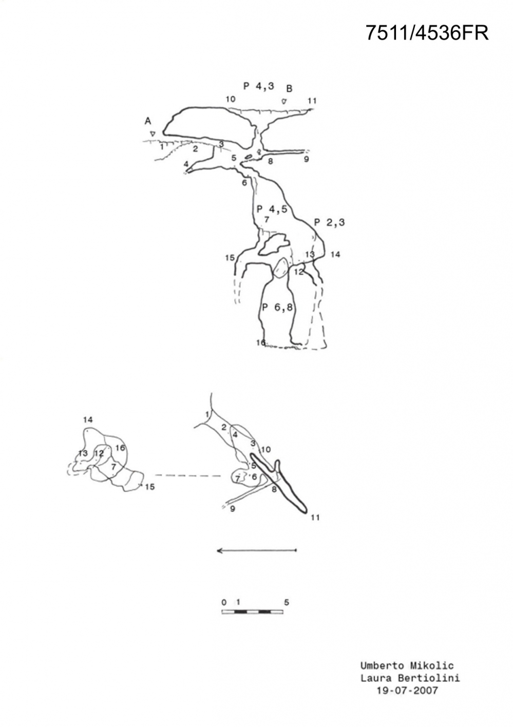 Meandro presso quota 1980