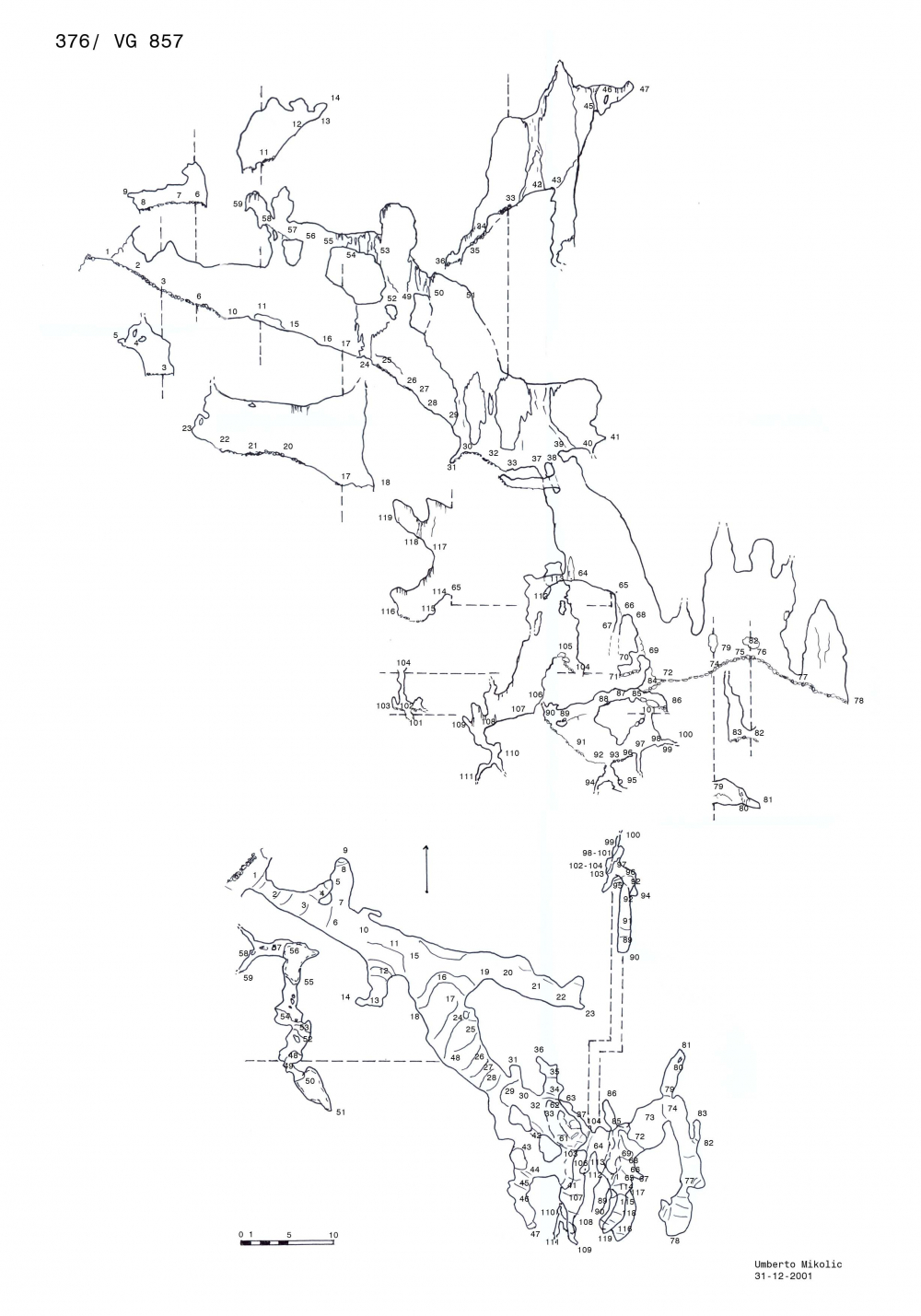 Pozzo 2° a NW di Gropada