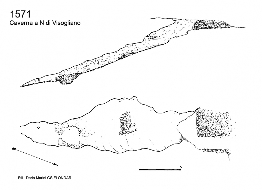 Caverna a N di Visogliano