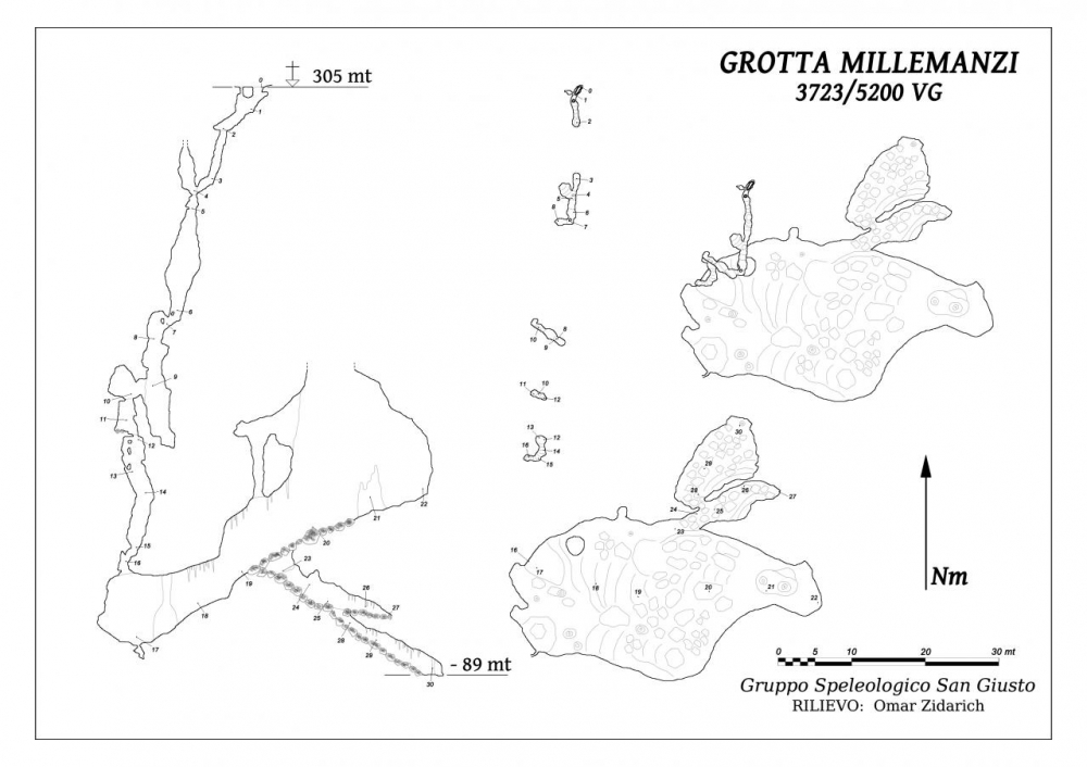 Grotta 1ª presso il Metanodotto