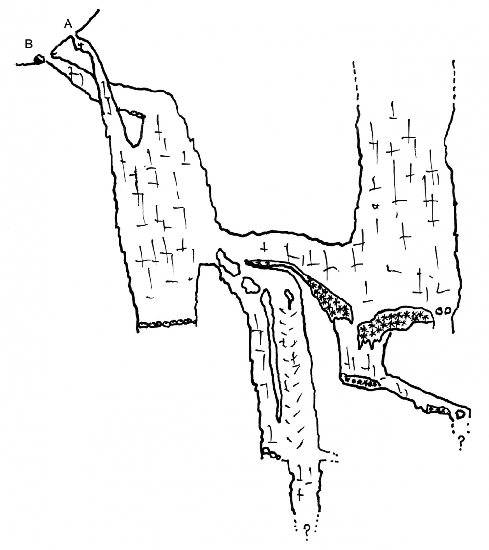 Grotta a NNE della Forchia di Terra Rossa
