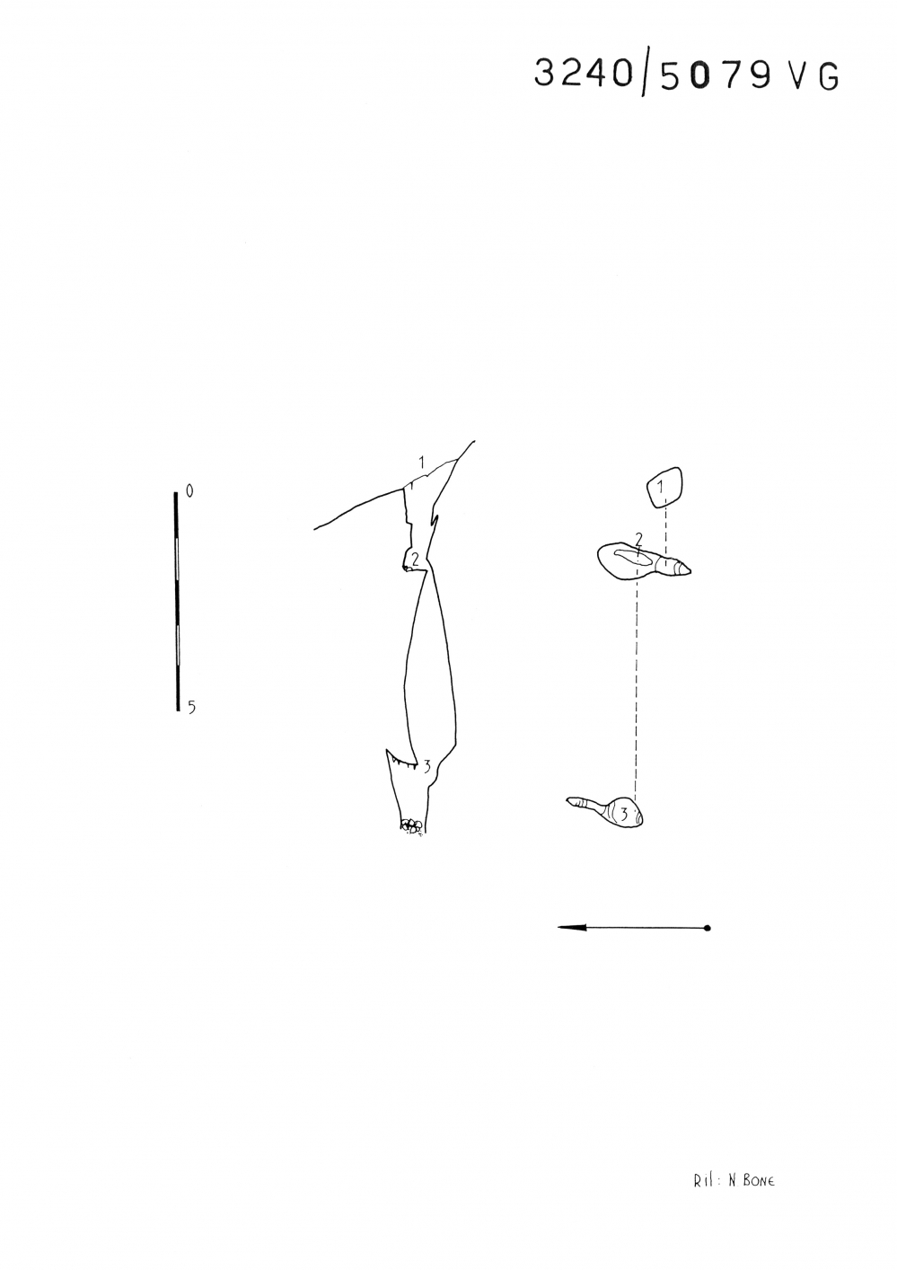 Pozzetto presso la Grotta Caterina