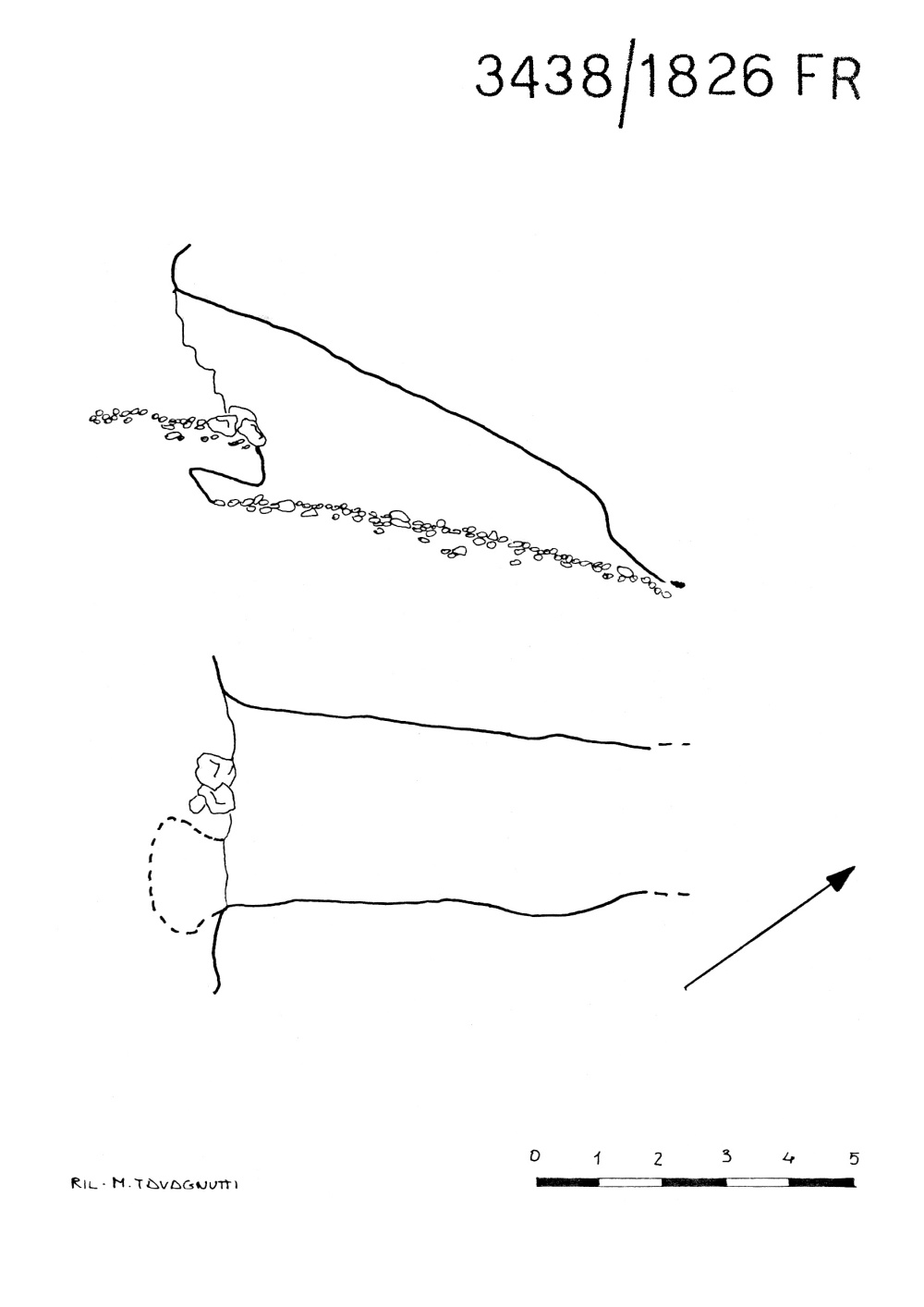 Cavernetta a N di quota 2009