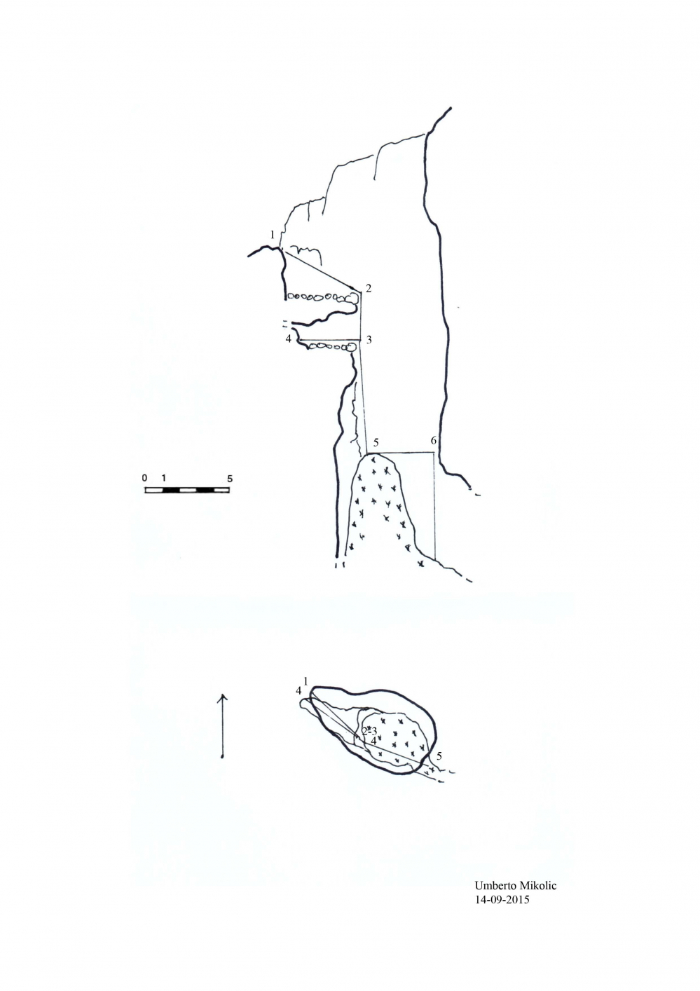 Pozzo 3 a S del Monte Poviz