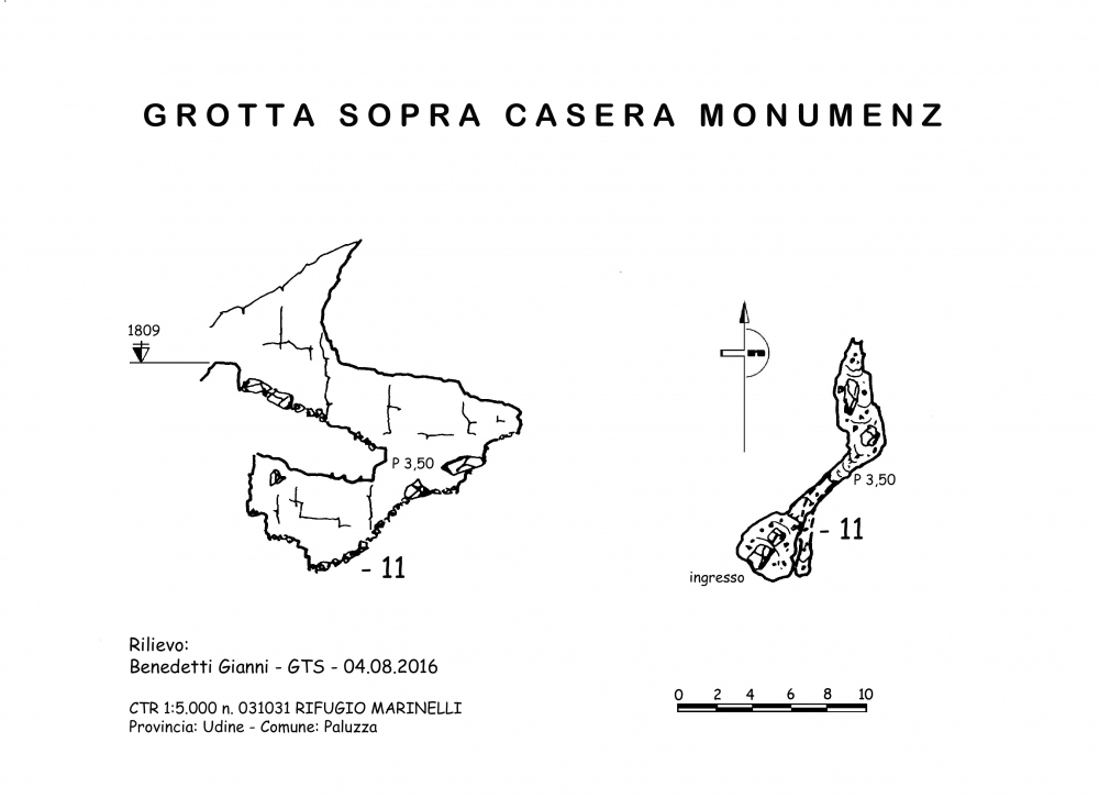 Grotta sopra casera Monumenz