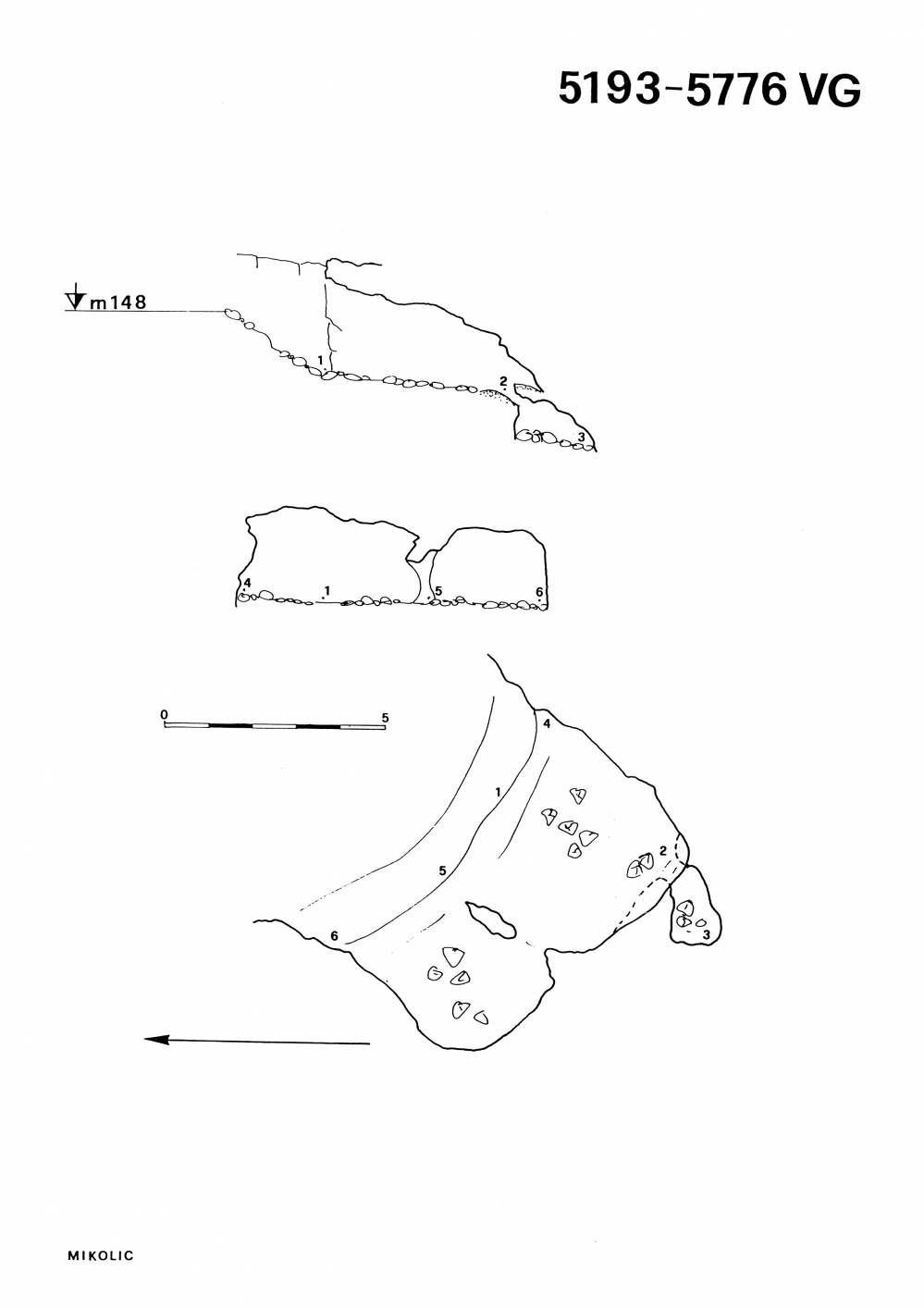 Cavernetta 1 presso il Castelliere di Visogliano