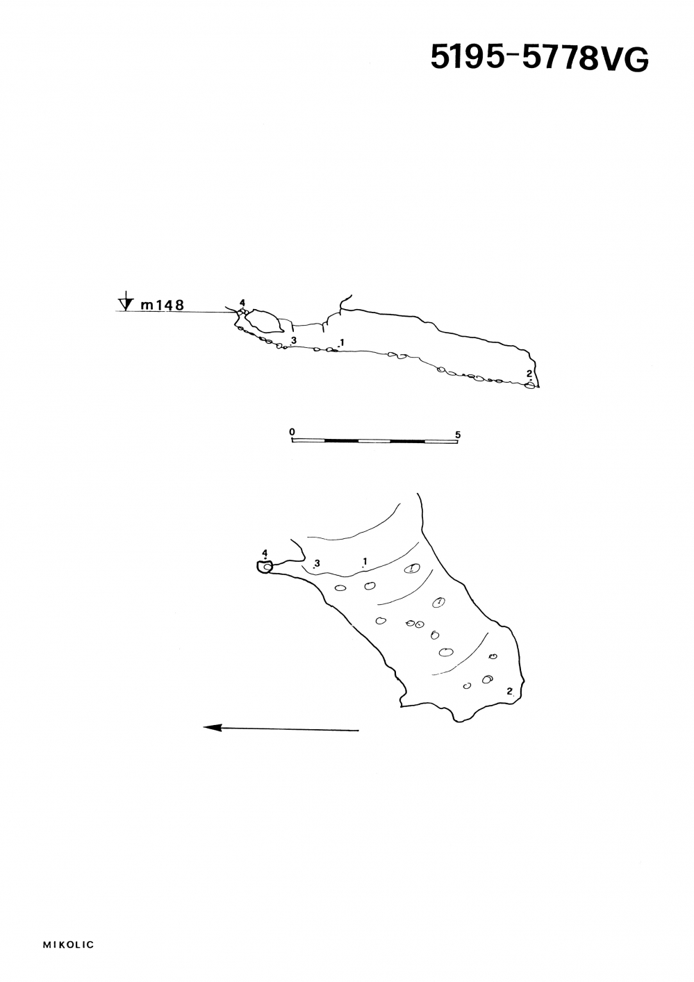 Cavernetta 3 presso il Castelliere di Visogliano