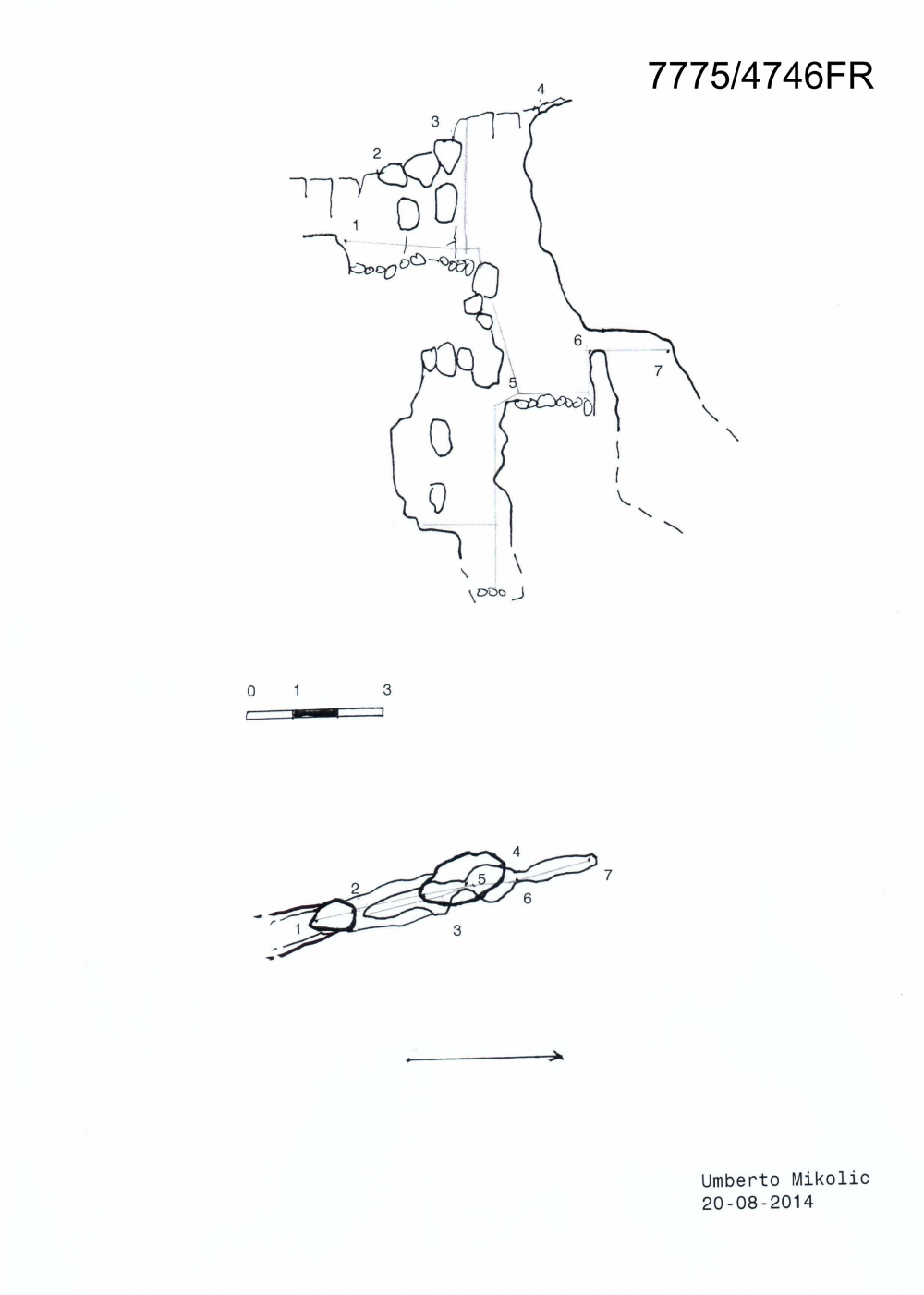 Pozzo 12 sulla Cima del Col delle Erbe