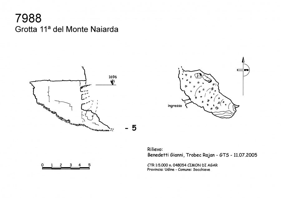 Grotta 11ª del Monte Naiarda