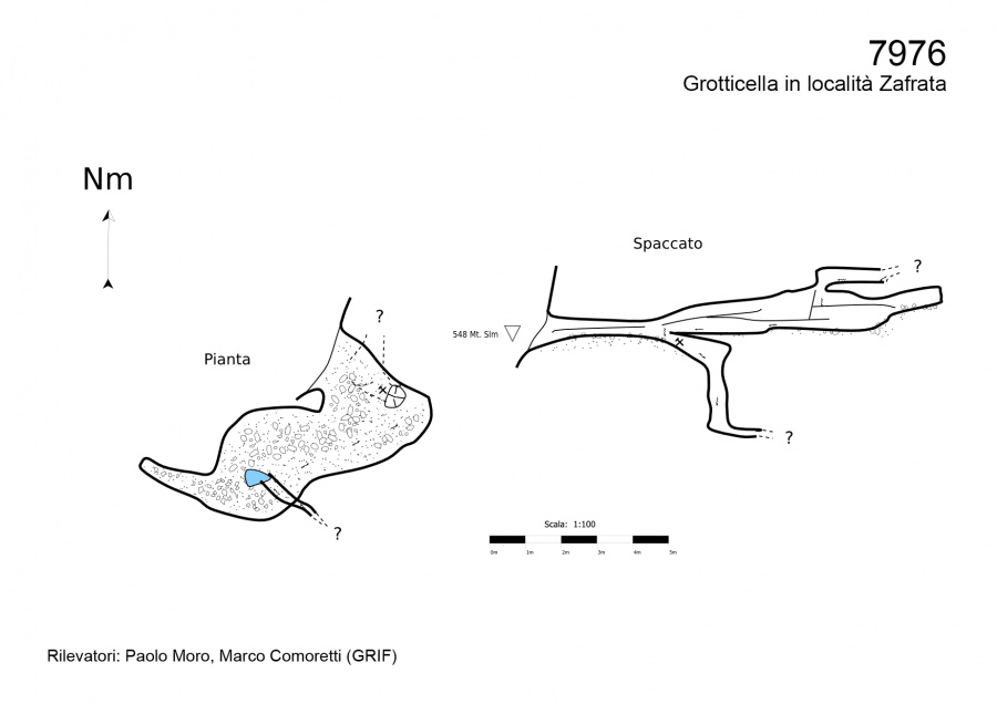 Grotticella in località Zafrata